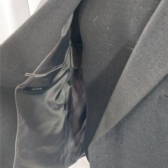 NWT@$360! ALFANI!  ELEGANT CHARCOAL GRAY CLASSIC FIT JACKET, BLAZER! SZ 44R - Picture 5 of 10